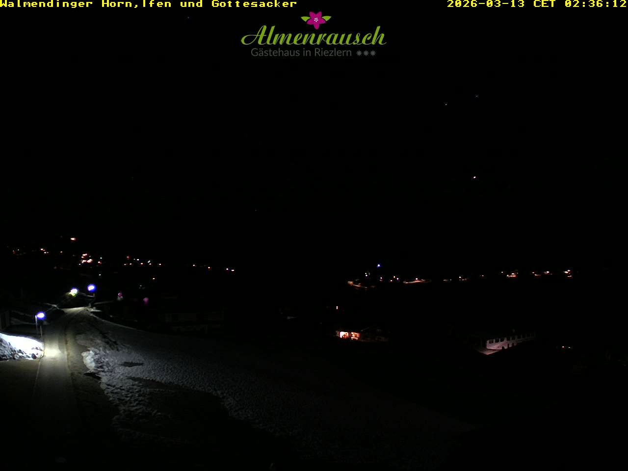 Archiv Foto Webcam Riezlern - Gästehaus Almenrausch