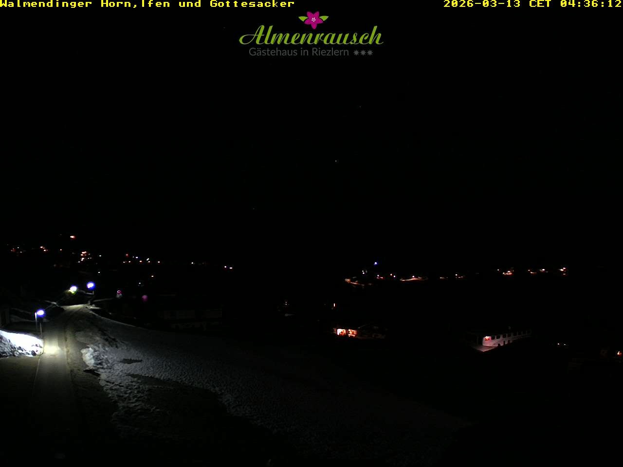 Archiv Foto Webcam Riezlern - Gästehaus Almenrausch