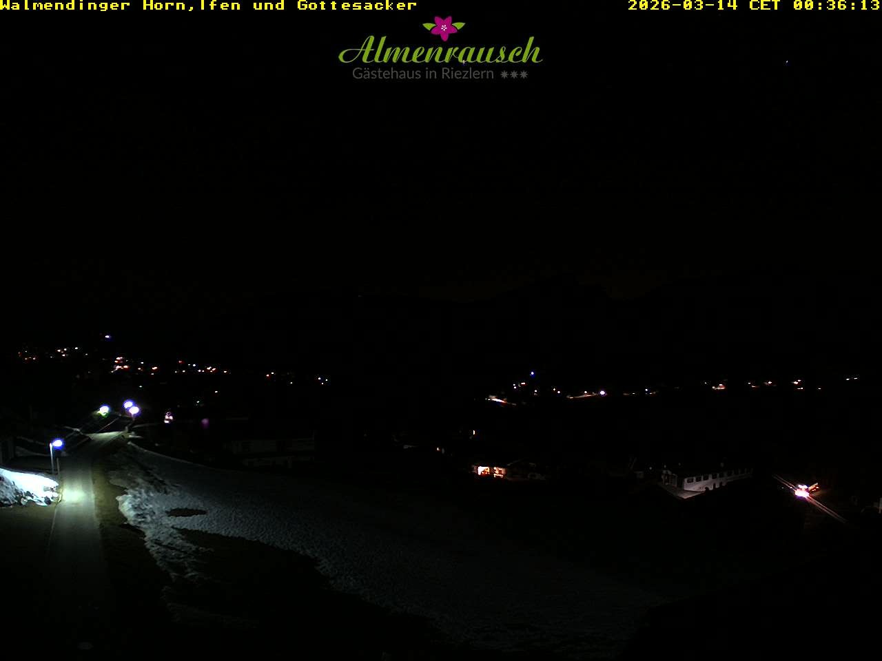 Archiv Foto Webcam Riezlern - Gästehaus Almenrausch