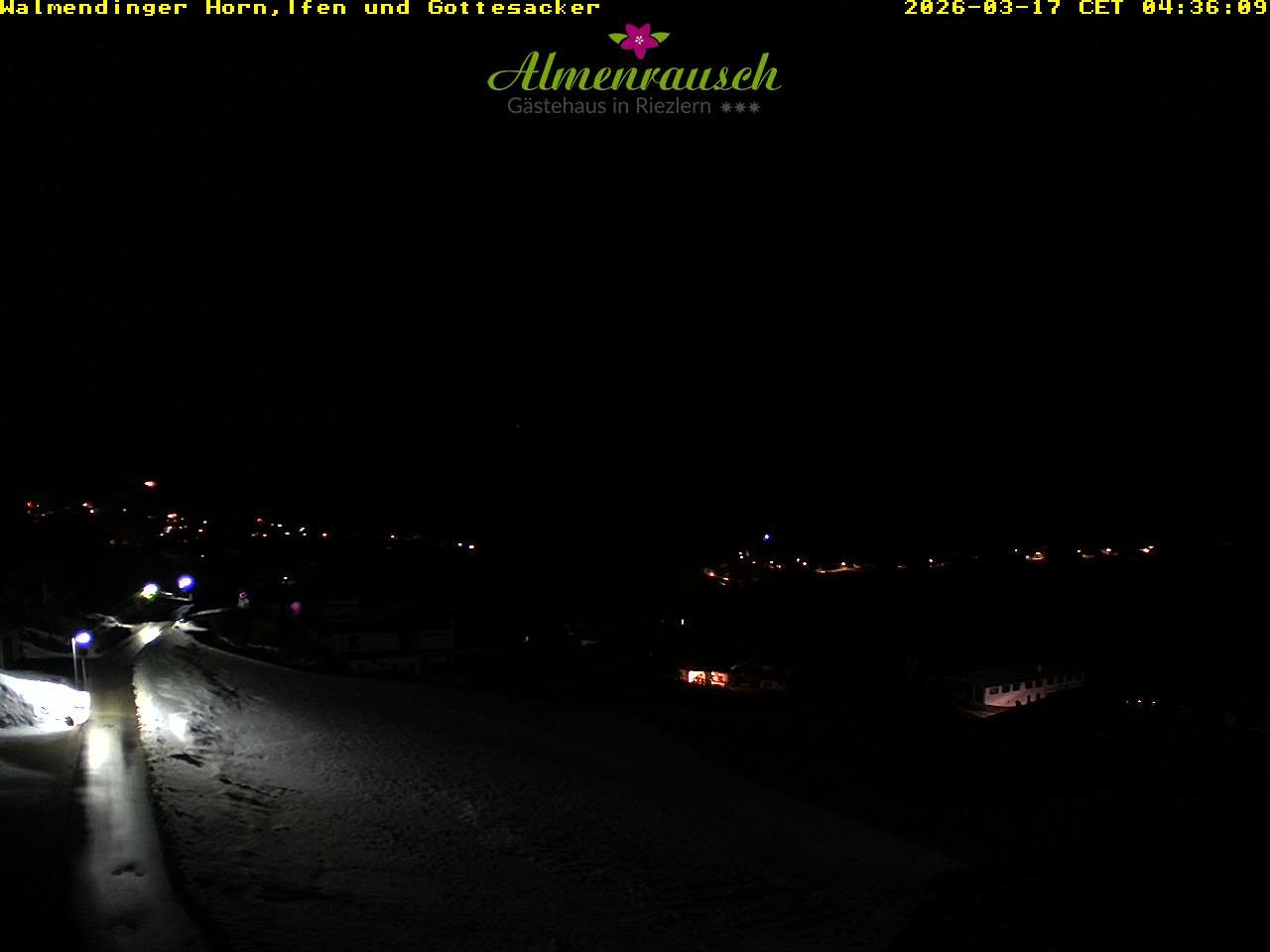 Archiv Foto Webcam Riezlern - Gästehaus Almenrausch