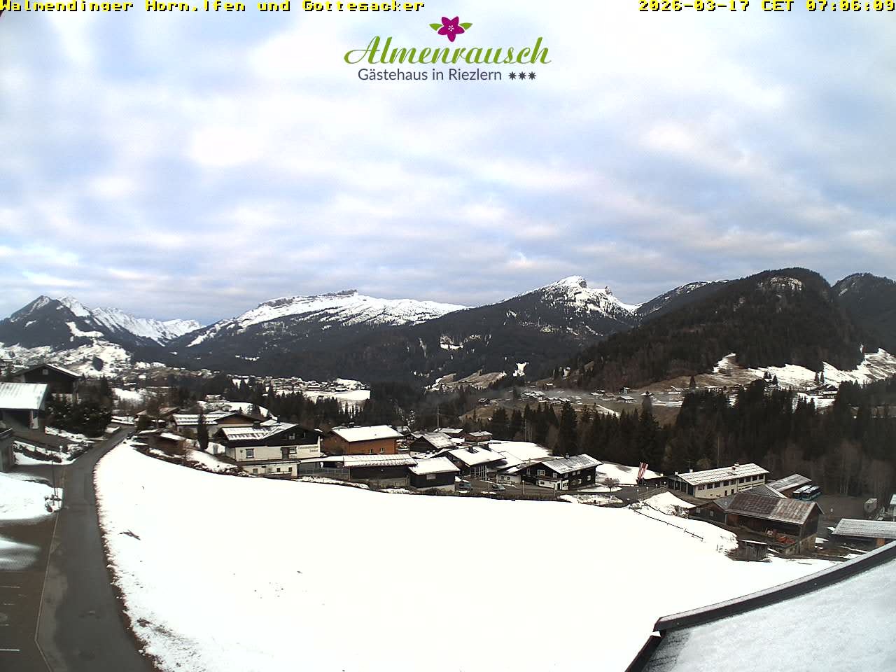 Archiv Foto Webcam Riezlern - Gästehaus Almenrausch