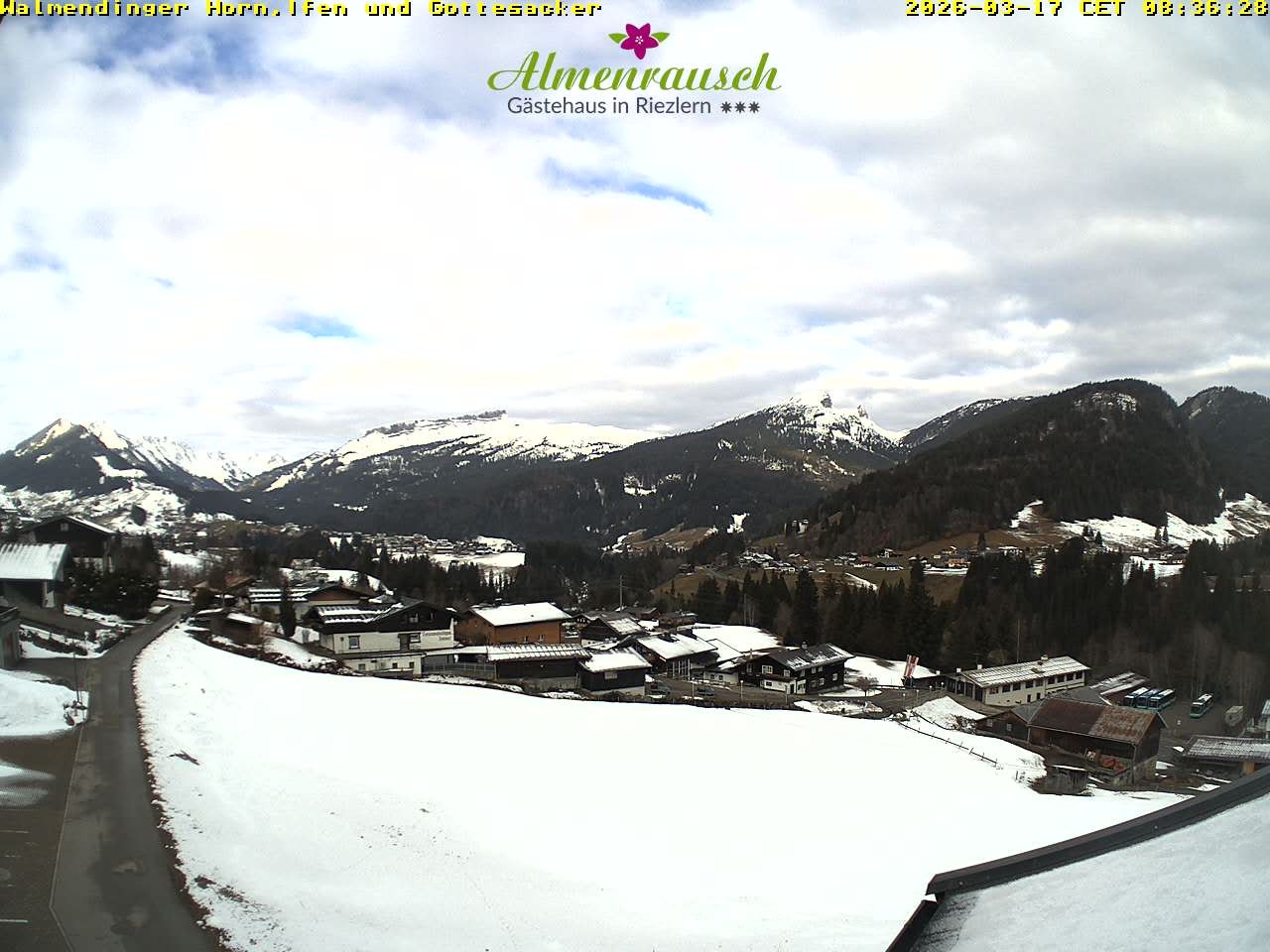 Archiv Foto Webcam Riezlern - Gästehaus Almenrausch