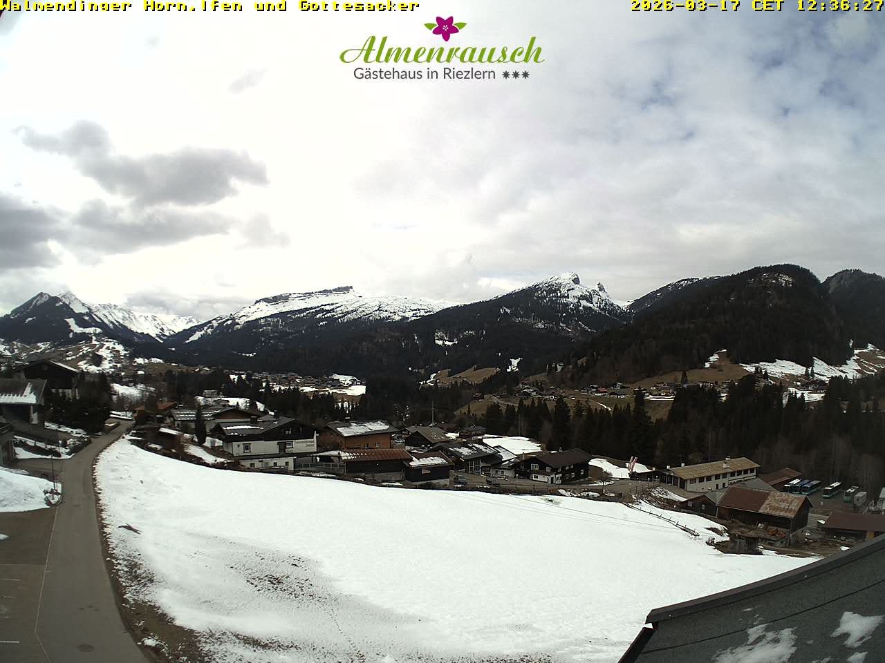 Archiv Foto Webcam Riezlern - Gästehaus Almenrausch