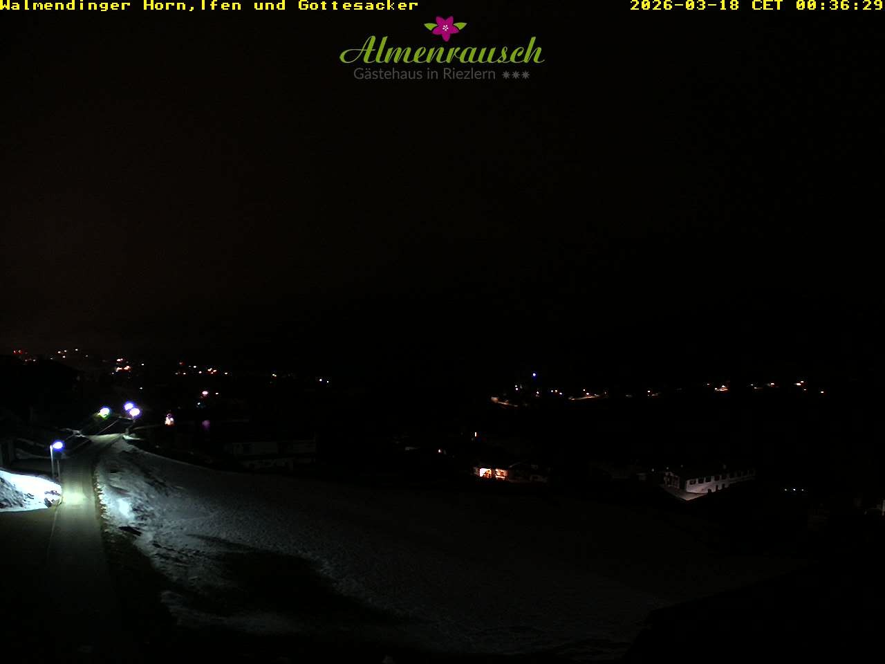 Archiv Foto Webcam Riezlern - Gästehaus Almenrausch