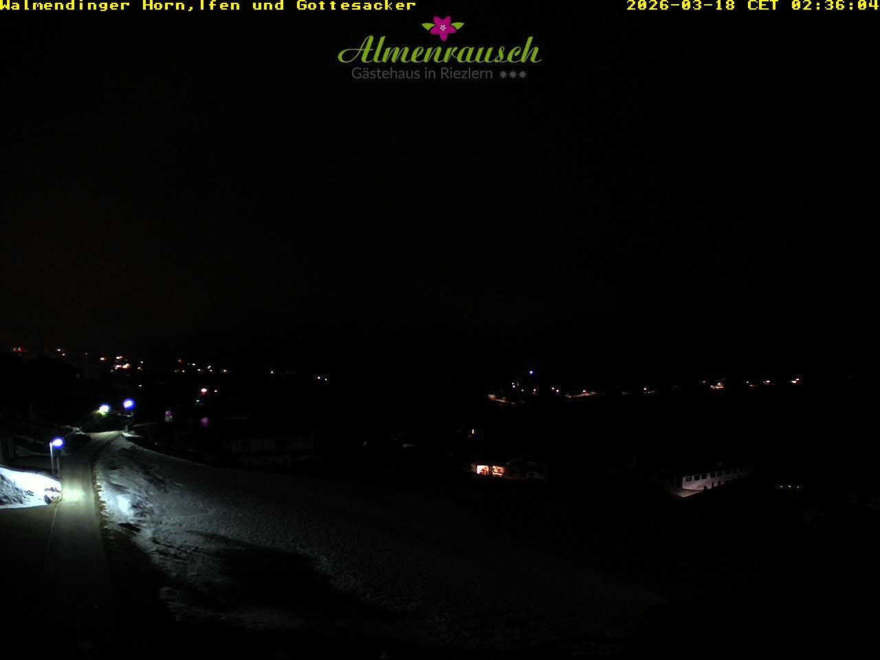 Archiv Foto Webcam Riezlern - Gästehaus Almenrausch