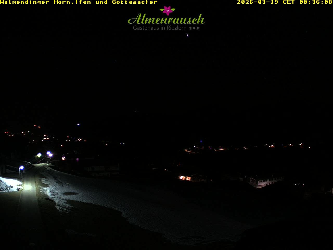 Archiv Foto Webcam Riezlern - Gästehaus Almenrausch