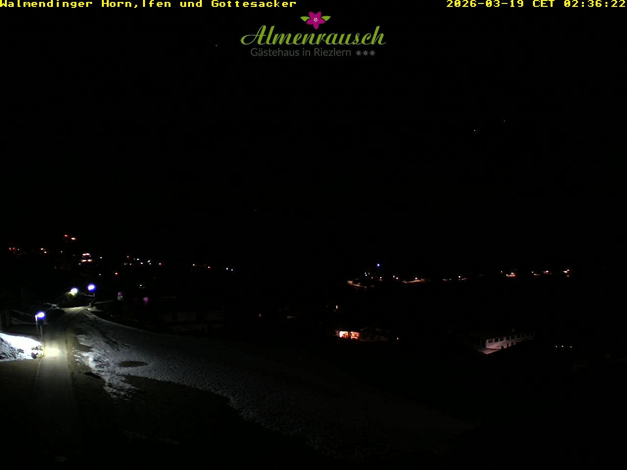 Archiv Foto Webcam Riezlern - Gästehaus Almenrausch