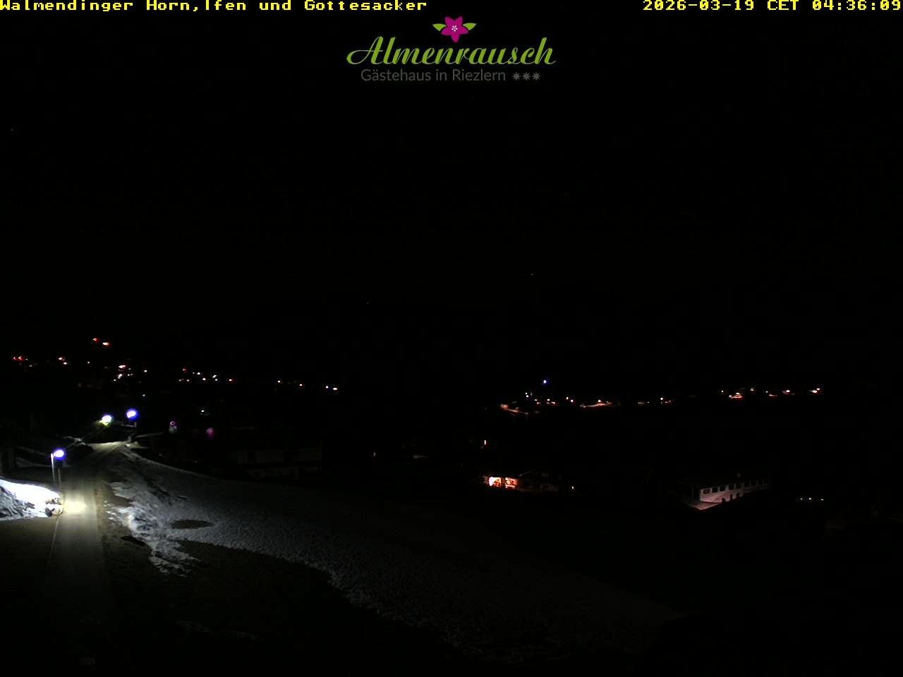 Archiv Foto Webcam Riezlern - Gästehaus Almenrausch