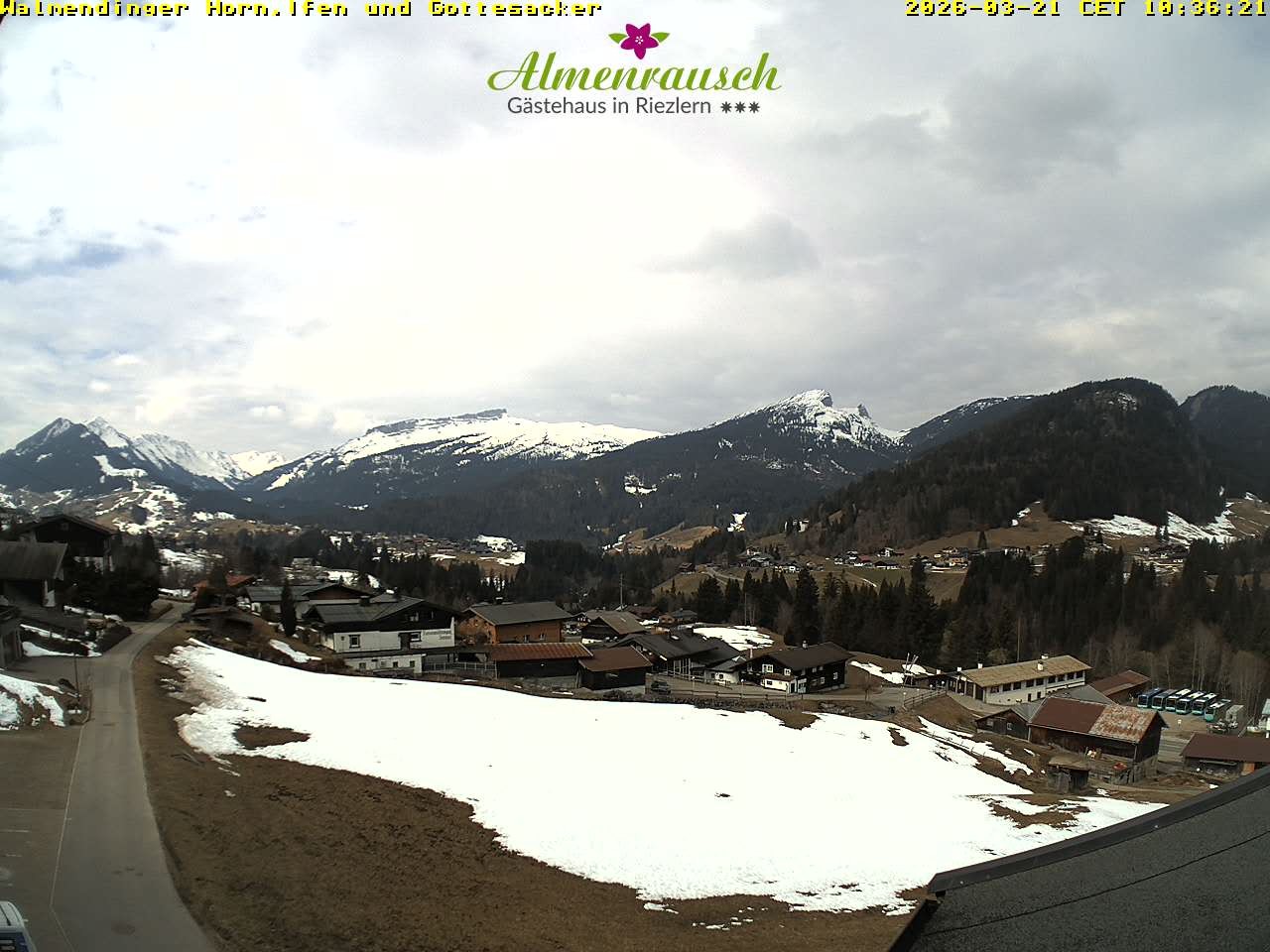 Archiv Foto Webcam Riezlern - Gästehaus Almenrausch