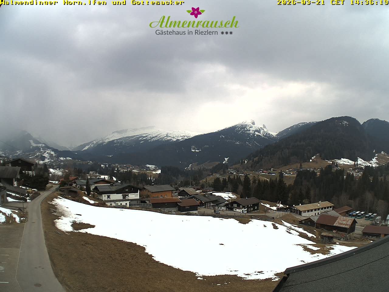 Archiv Foto Webcam Riezlern - Gästehaus Almenrausch