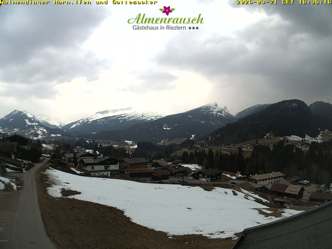 Archiv Foto Webcam Riezlern - Gästehaus Almenrausch