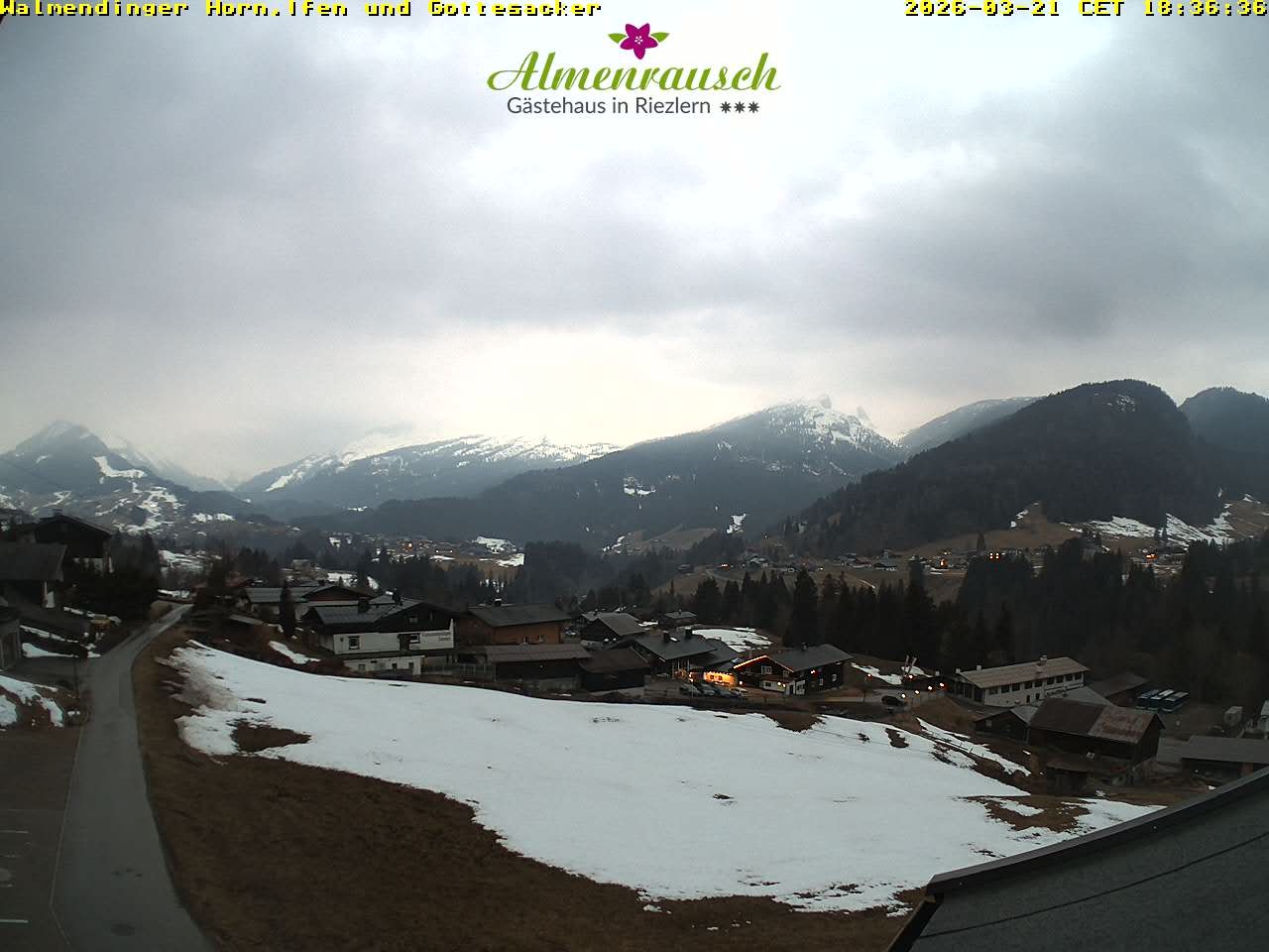 Archiv Foto Webcam Riezlern - Gästehaus Almenrausch