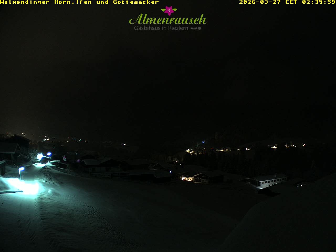 Archiv Foto Webcam Riezlern - Gästehaus Almenrausch