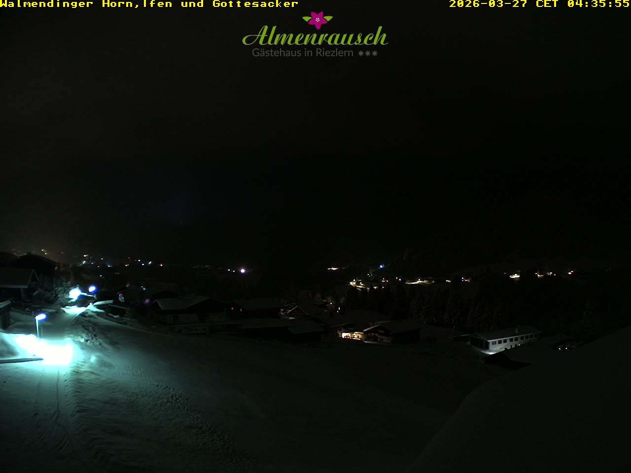 Archiv Foto Webcam Riezlern - Gästehaus Almenrausch
