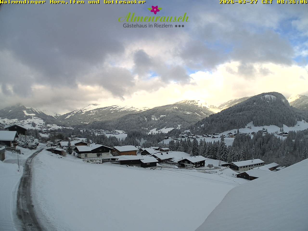 Archiv Foto Webcam Riezlern - Gästehaus Almenrausch