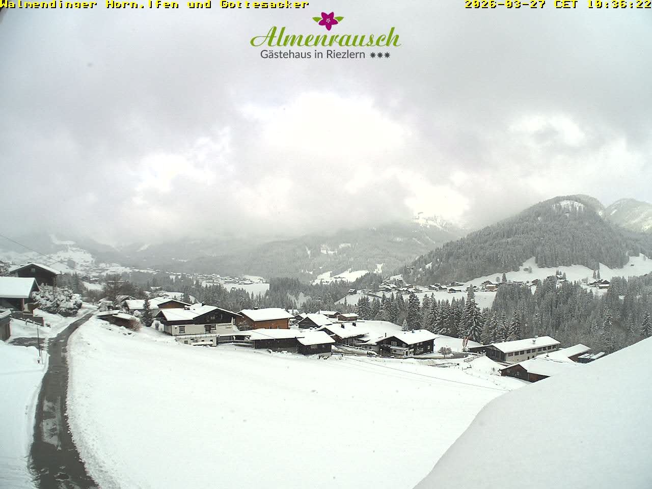 Archiv Foto Webcam Riezlern - Gästehaus Almenrausch