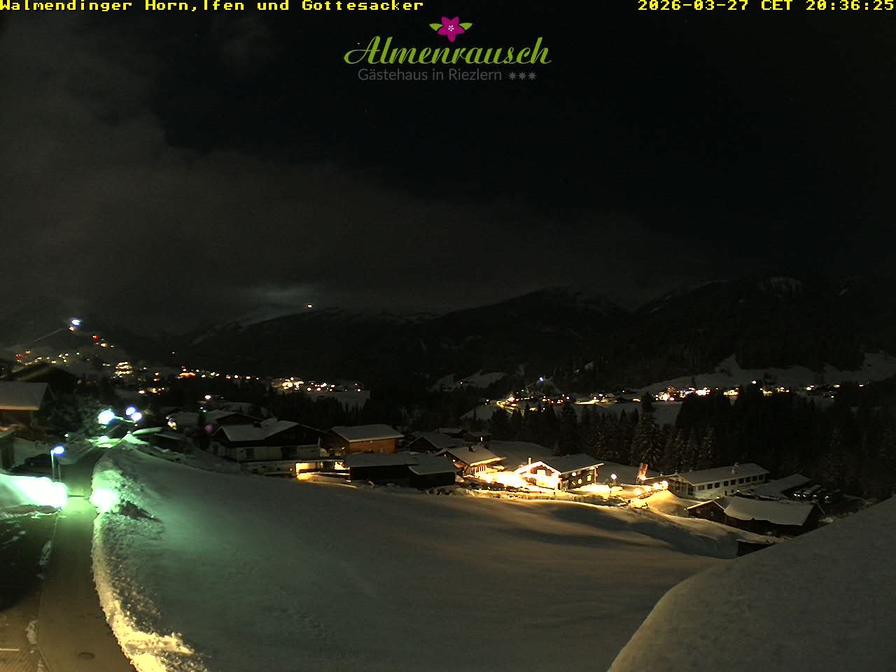 Archiv Foto Webcam Riezlern - Gästehaus Almenrausch