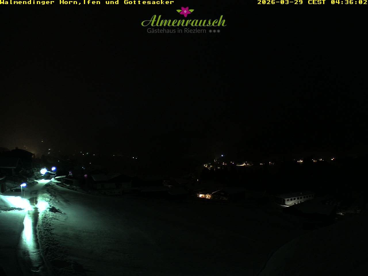Archived image Webcam Guesthouse "Almenrausch"