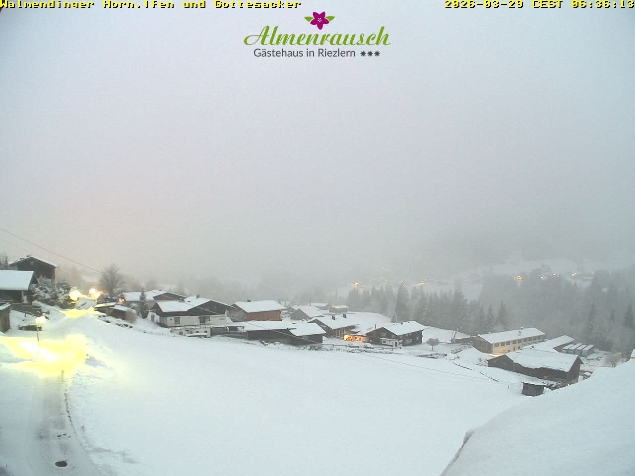 Archived image Webcam Guesthouse "Almenrausch"