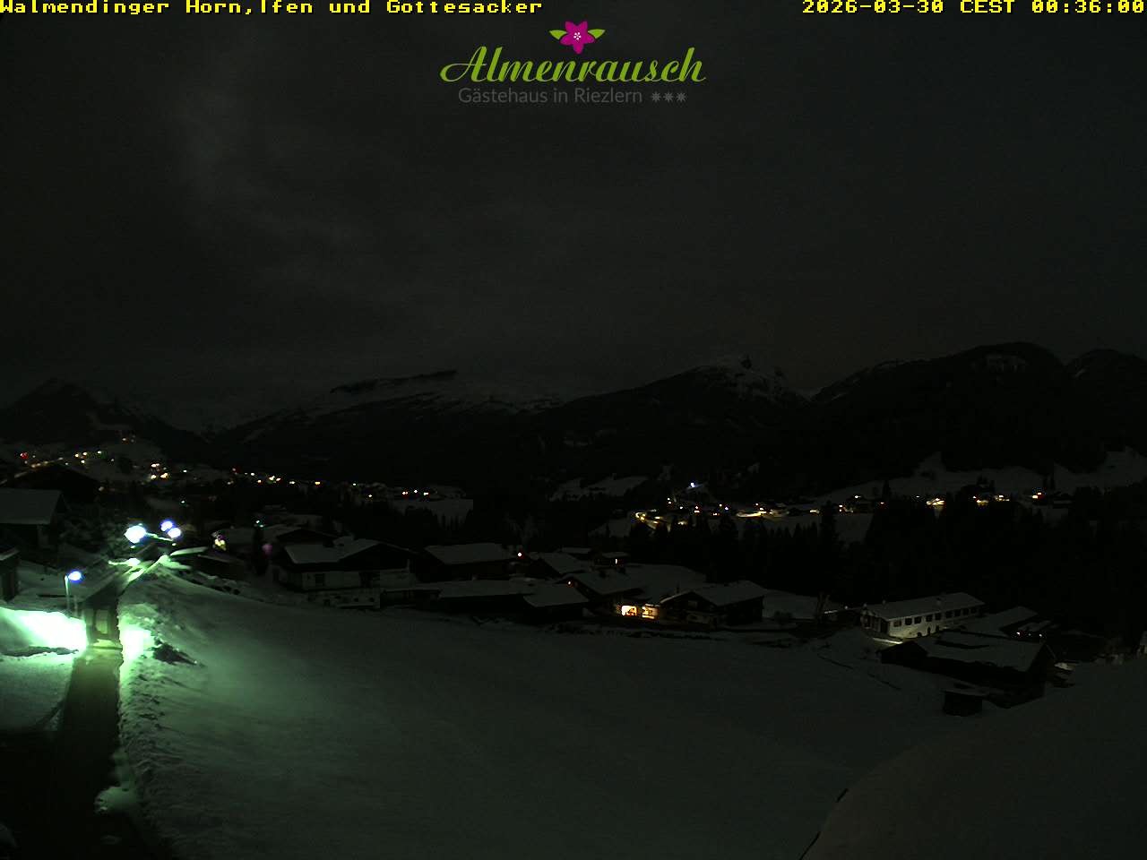 Archived image Webcam Guesthouse "Almenrausch"