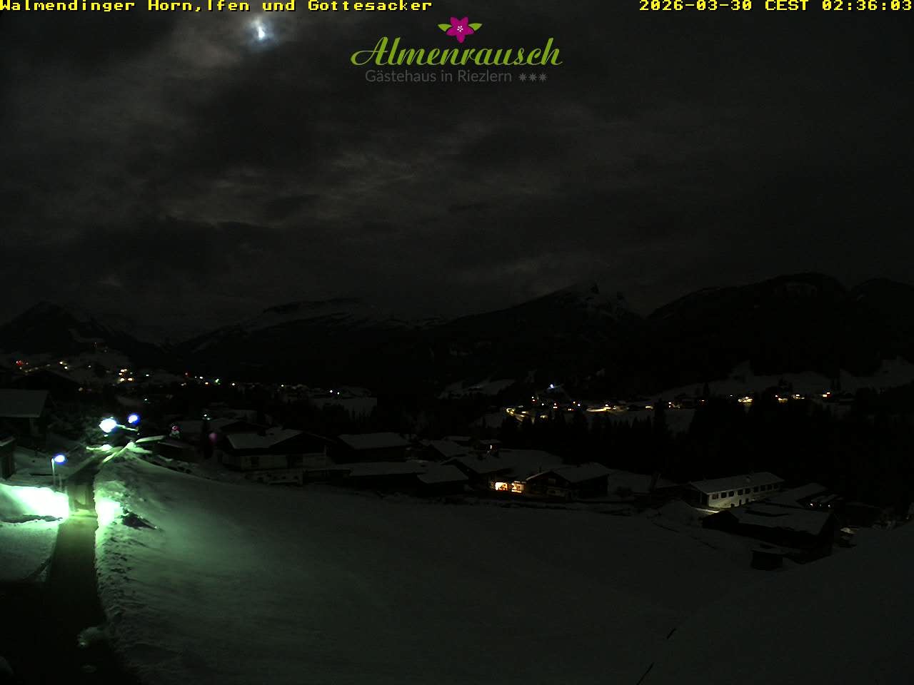 Archived image Webcam Guesthouse "Almenrausch"