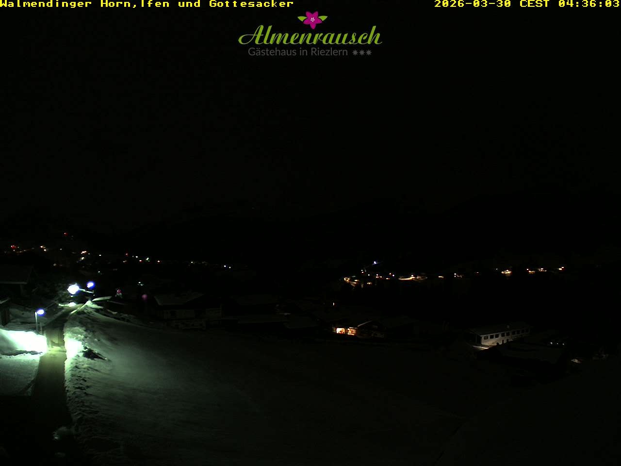 Archived image Webcam Guesthouse "Almenrausch"