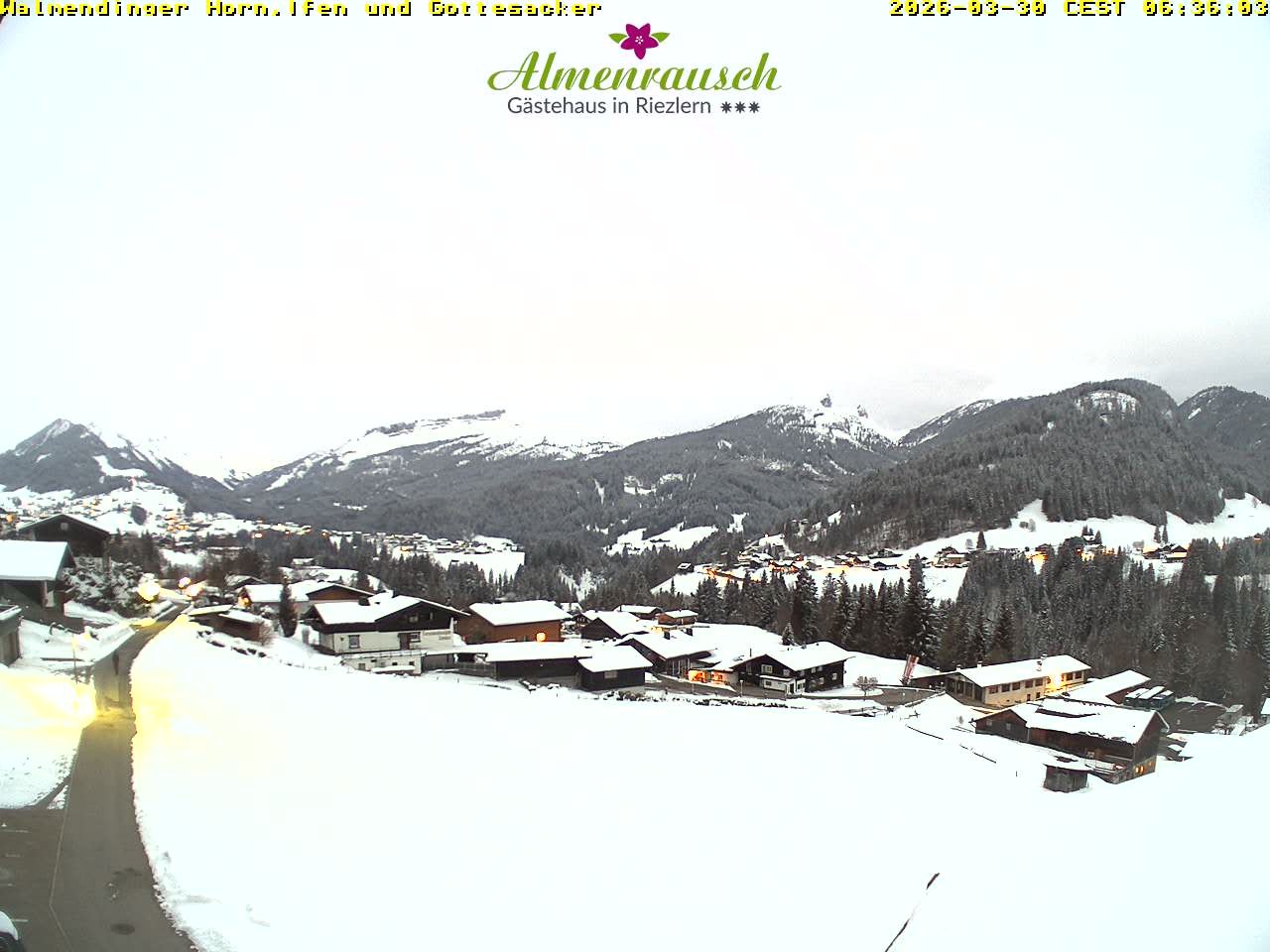 Archived image Webcam Guesthouse "Almenrausch"