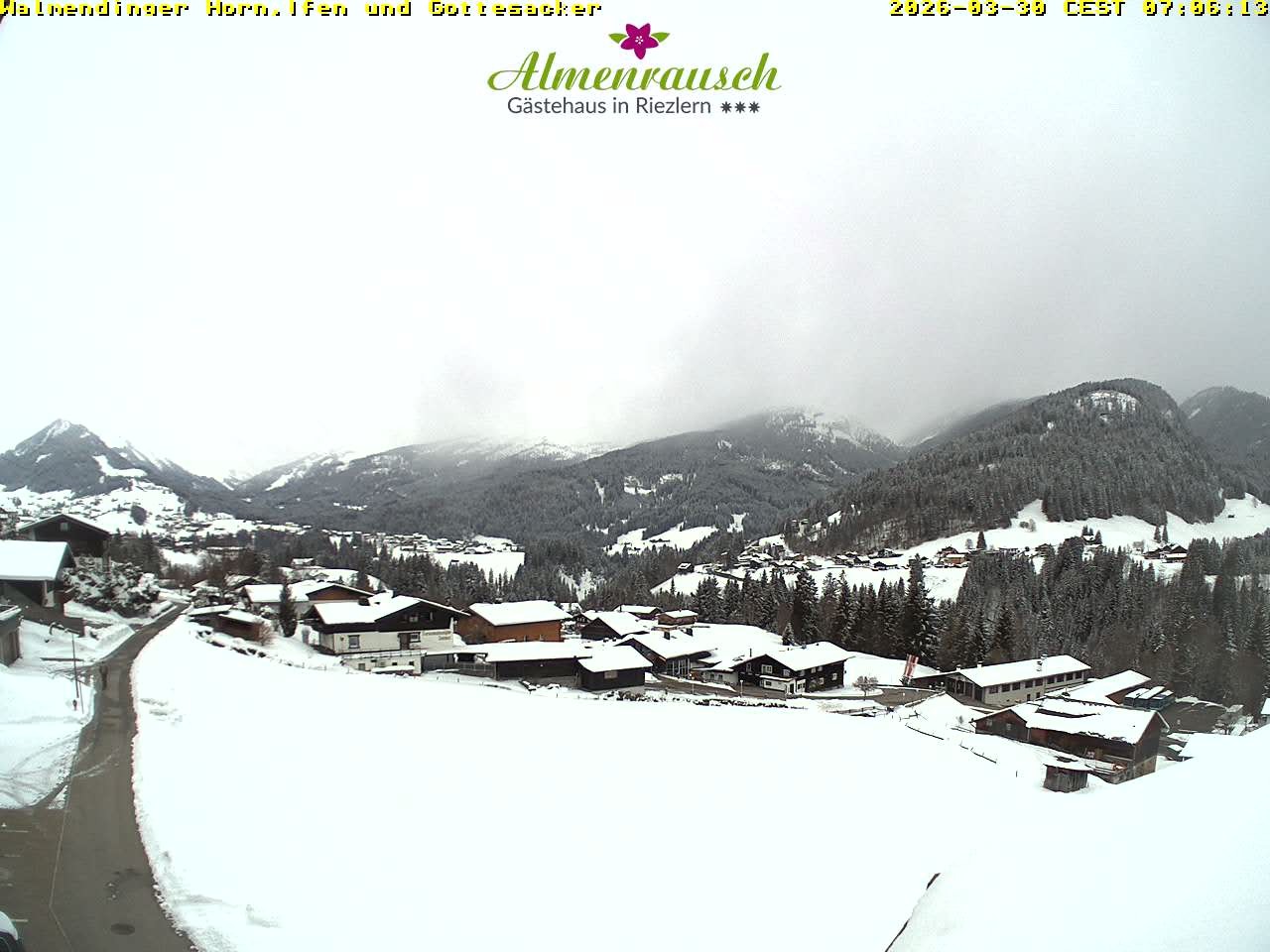 Archived image Webcam Guesthouse "Almenrausch"