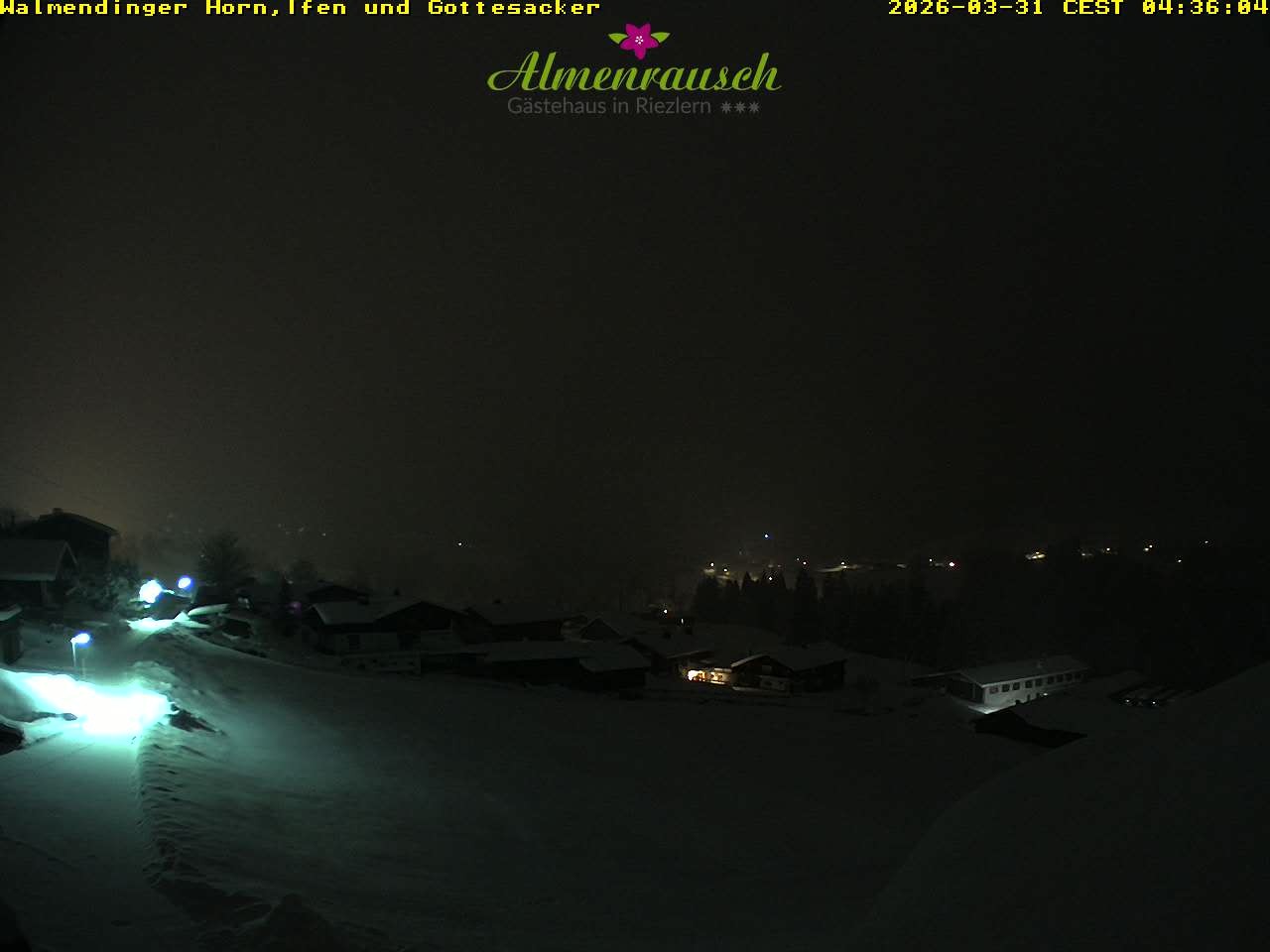 Archiv Foto Webcam Riezlern - Gästehaus Almenrausch
