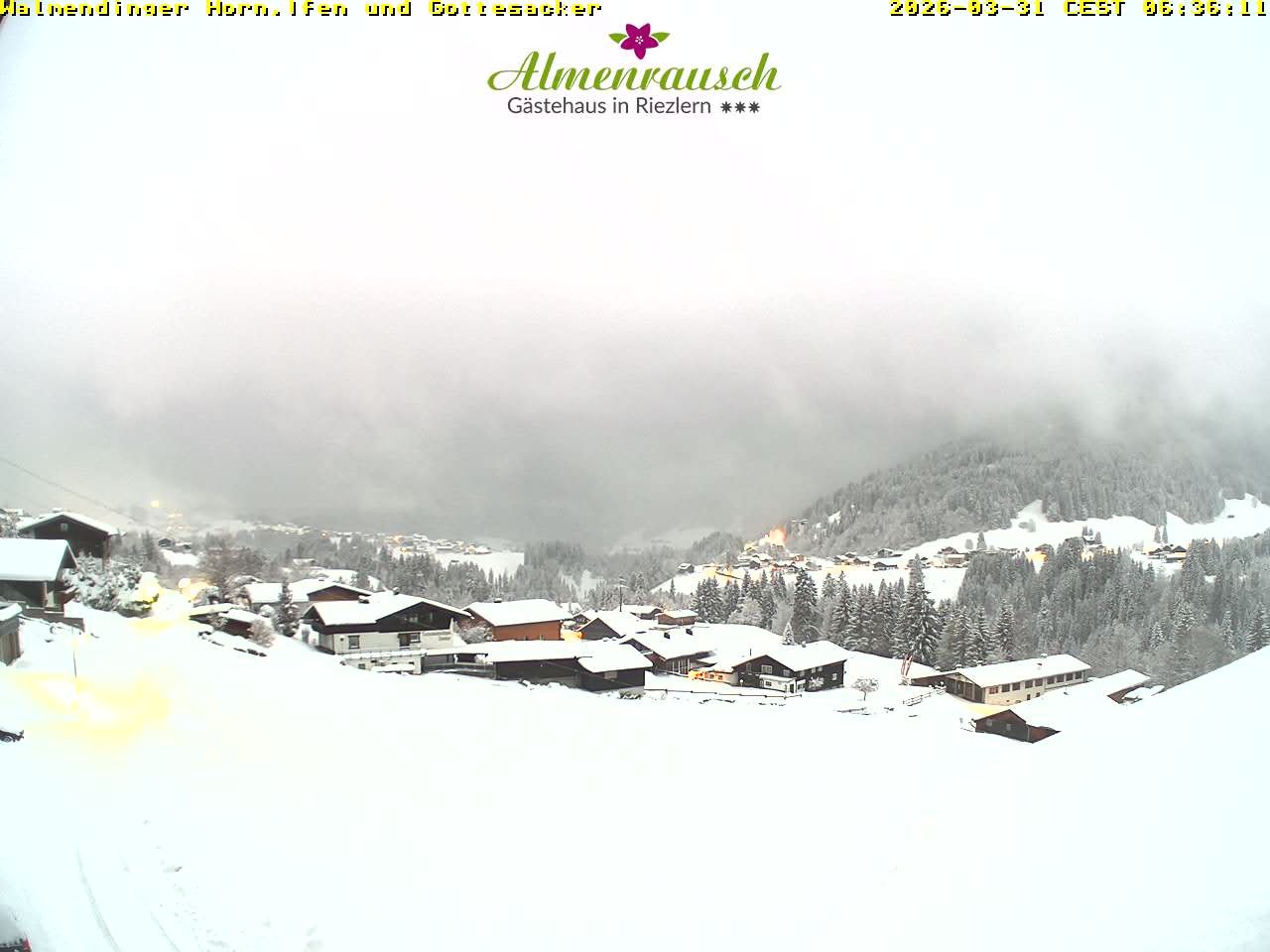 Archiv Foto Webcam Riezlern - Gästehaus Almenrausch