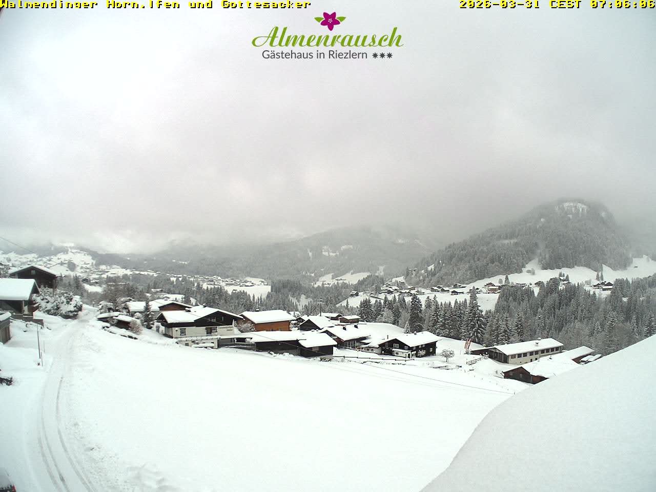 Archiv Foto Webcam Riezlern - Gästehaus Almenrausch