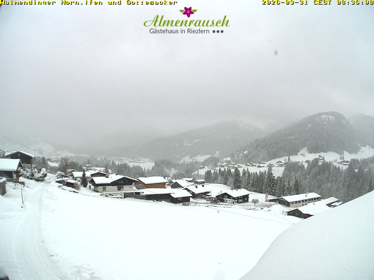 Archiv Foto Webcam Riezlern - Gästehaus Almenrausch