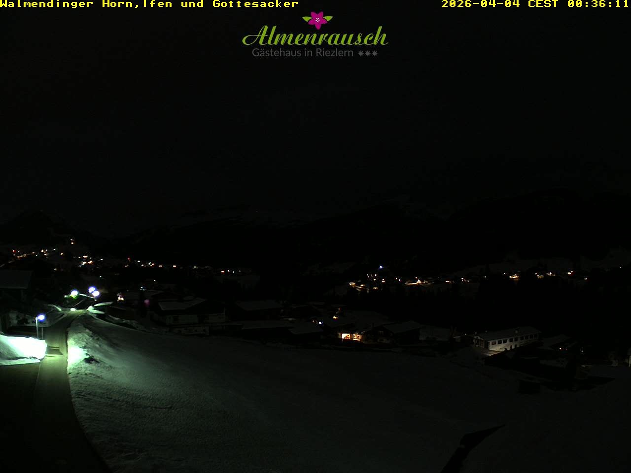 Archived image Webcam Guesthouse "Almenrausch"