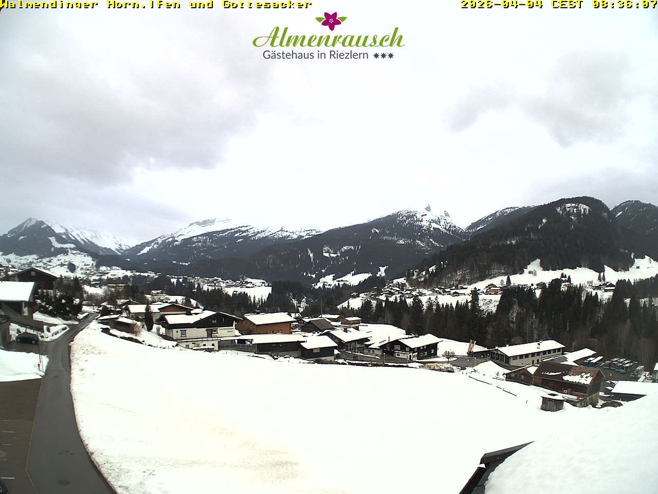 Archived image Webcam Guesthouse "Almenrausch"