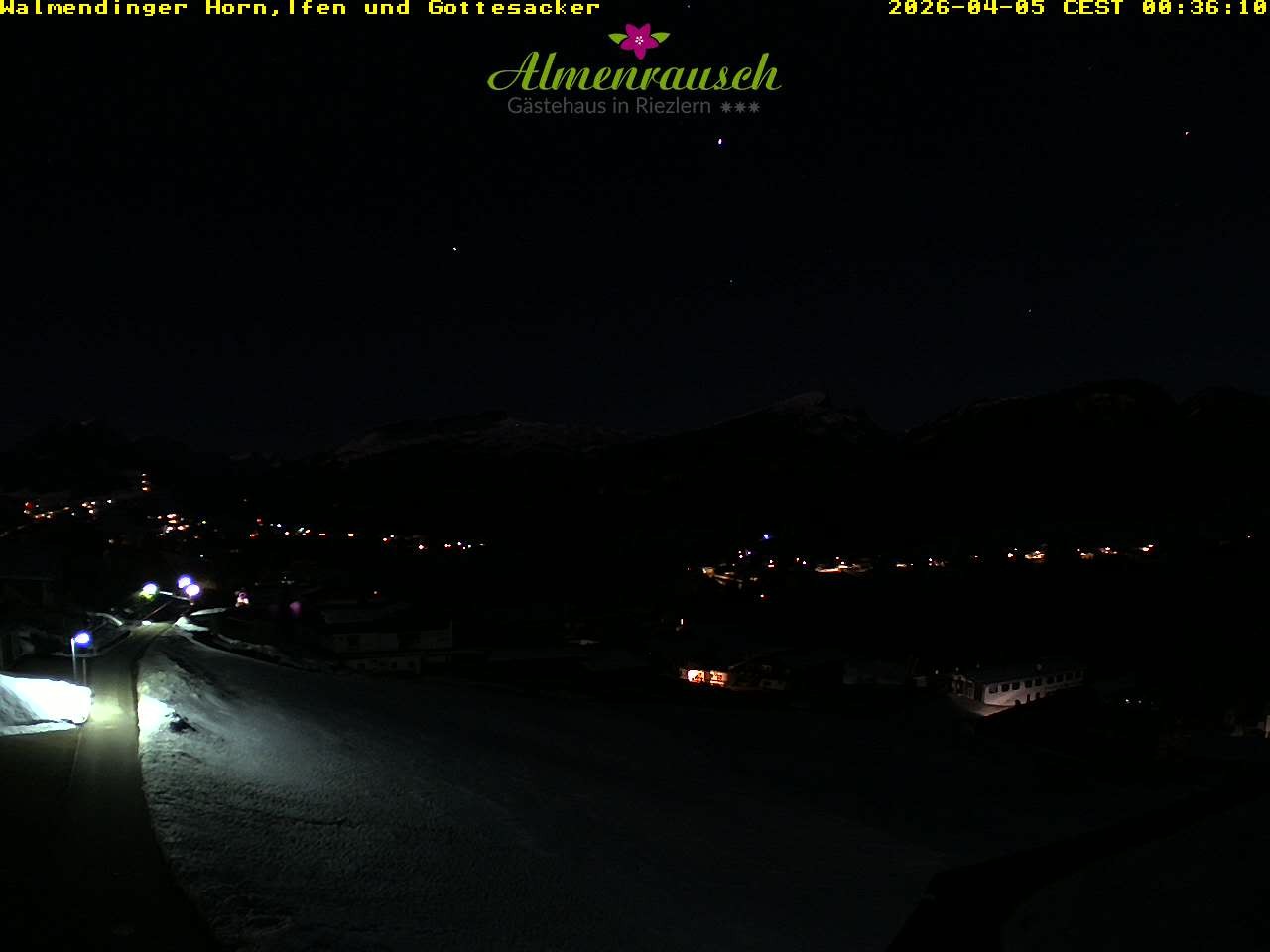 Archiv Foto Webcam Riezlern - Gästehaus Almenrausch