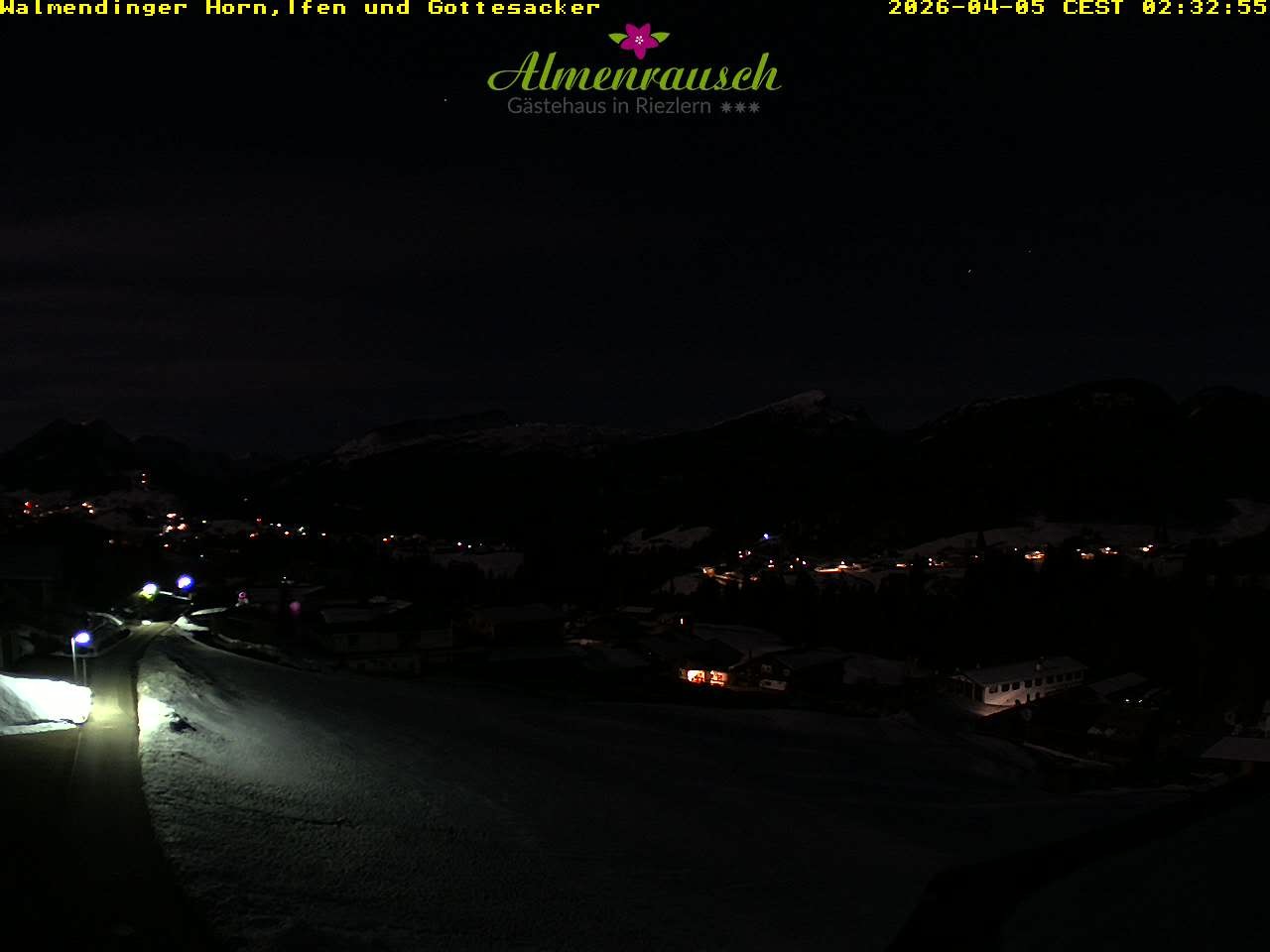 Archiv Foto Webcam Riezlern - Gästehaus Almenrausch