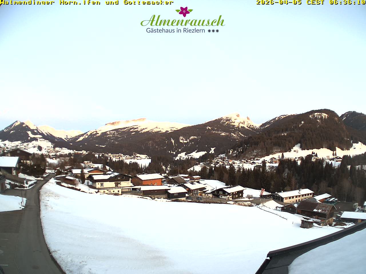 Archiv Foto Webcam Riezlern - Gästehaus Almenrausch