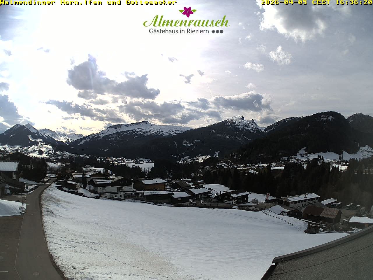 Archiv Foto Webcam Riezlern - Gästehaus Almenrausch