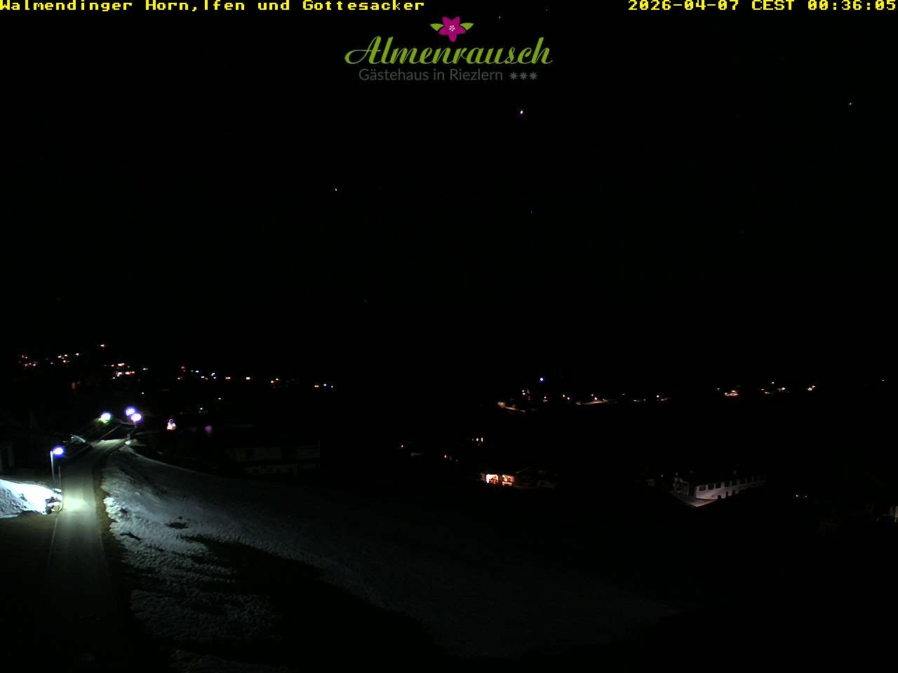 Archiv Foto Webcam Riezlern - Gästehaus Almenrausch