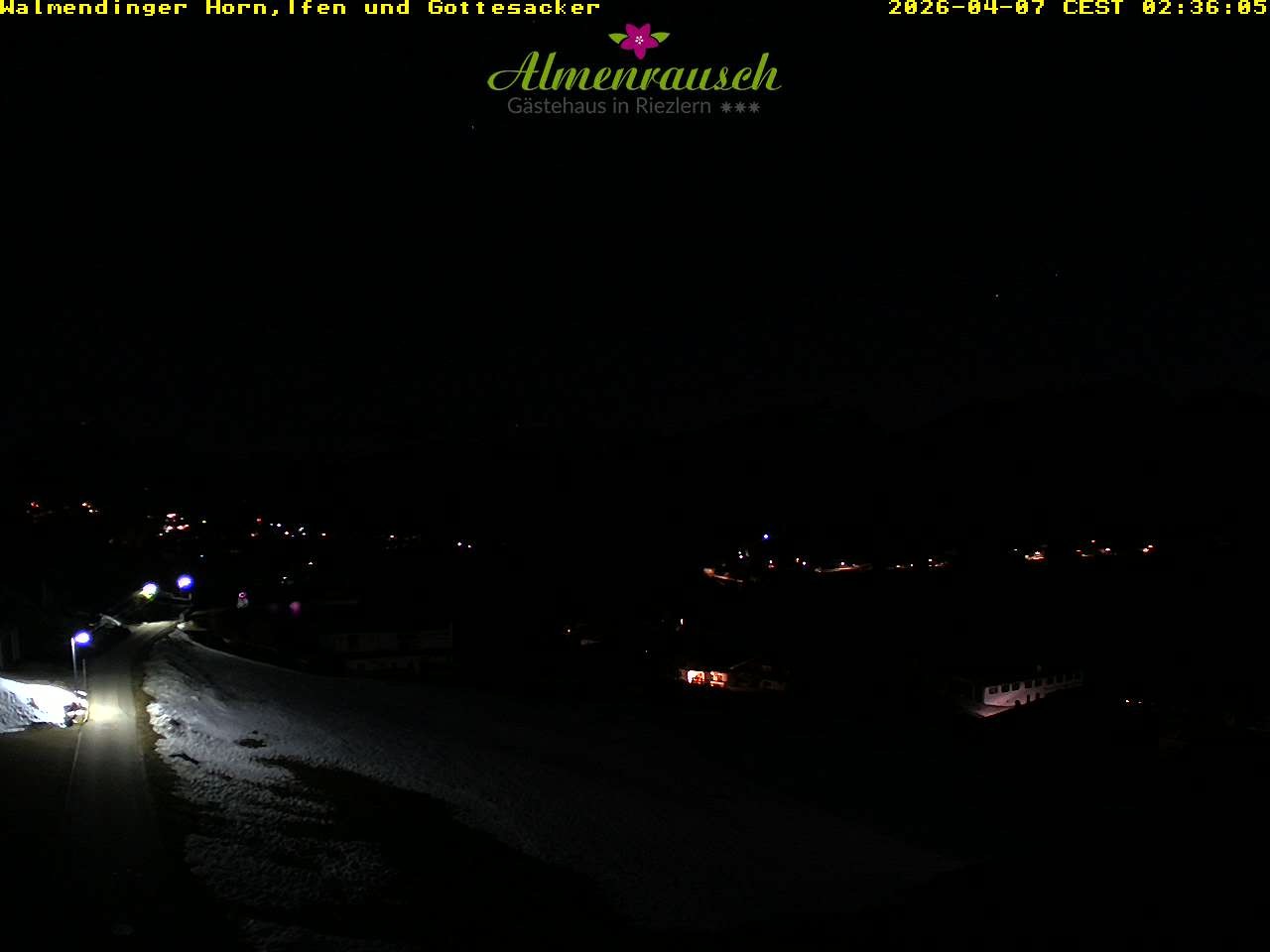 Archiv Foto Webcam Riezlern - Gästehaus Almenrausch