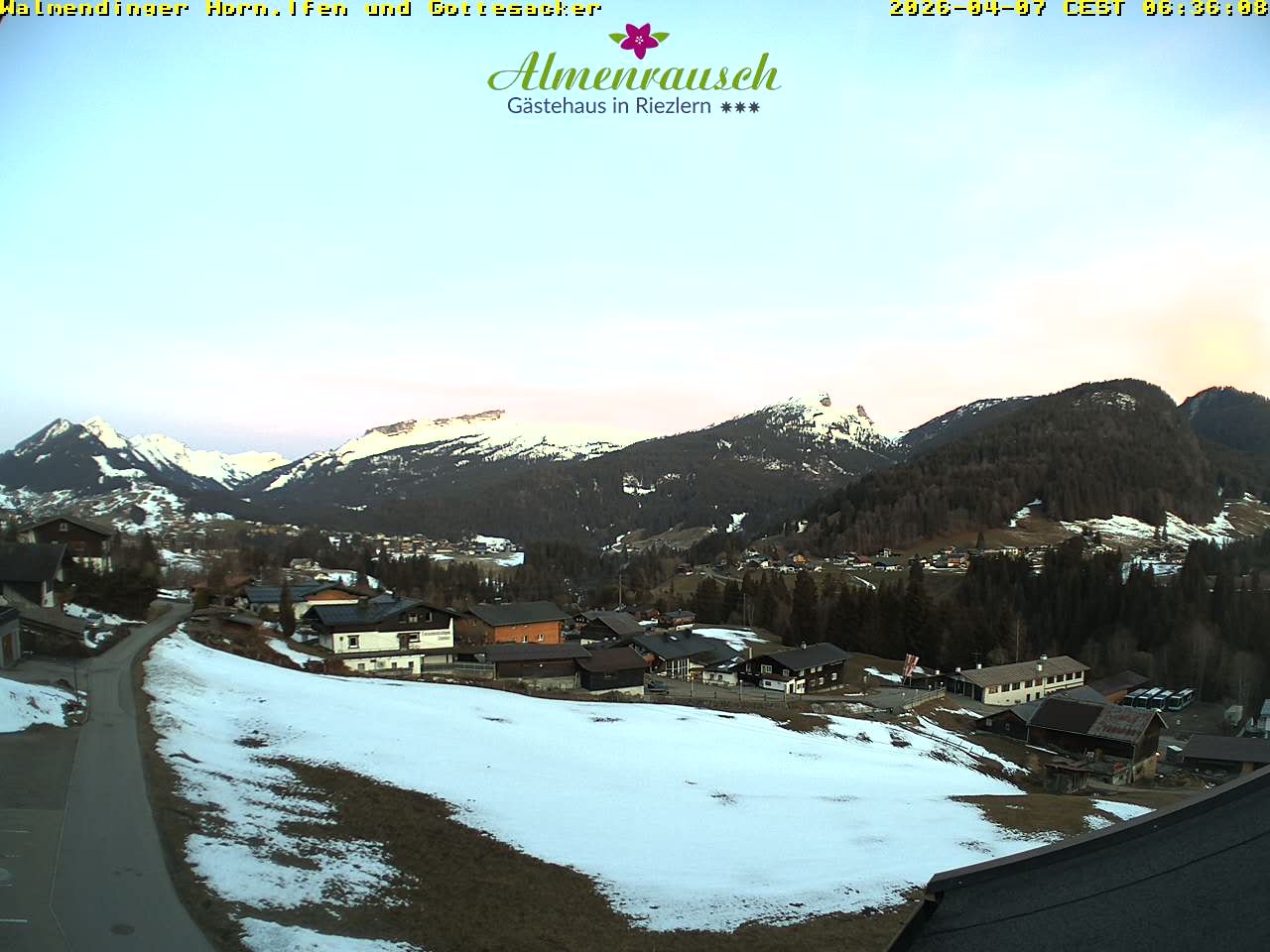 Archiv Foto Webcam Riezlern - Gästehaus Almenrausch