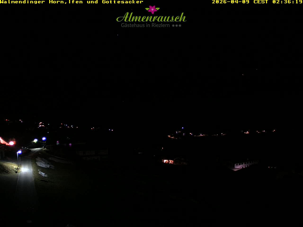 Archiv Foto Webcam Riezlern - Gästehaus Almenrausch