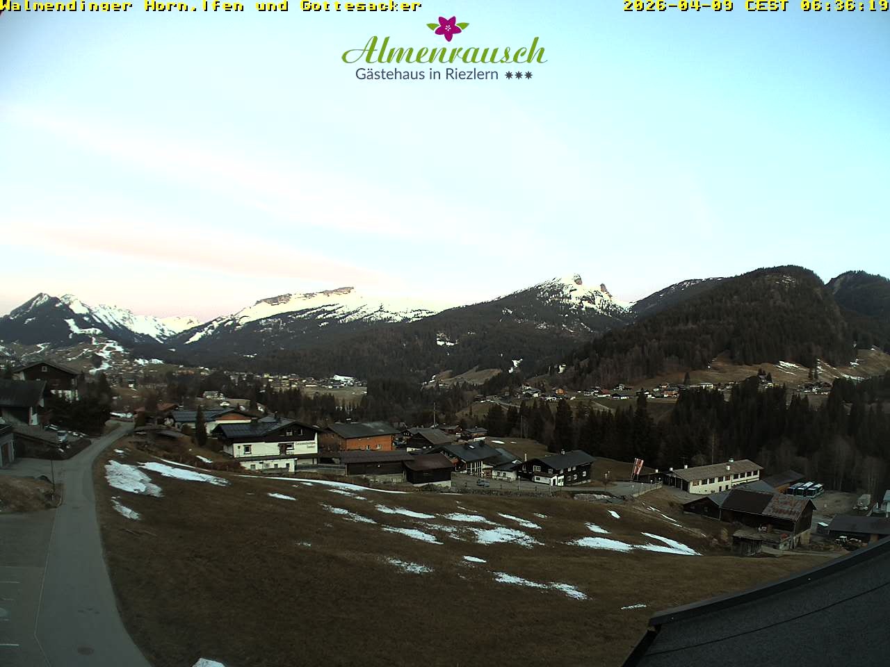 Archiv Foto Webcam Riezlern - Gästehaus Almenrausch
