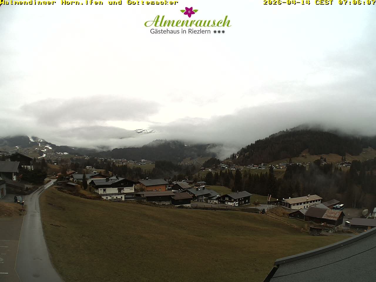 Archiv Foto Webcam Riezlern - Gästehaus Almenrausch