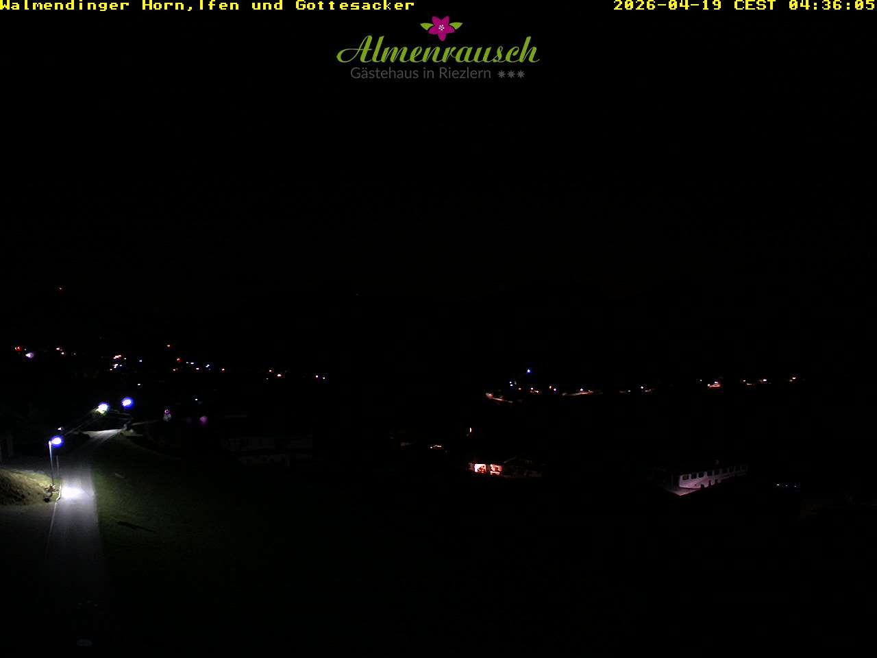 Archived image Webcam Guesthouse "Almenrausch"