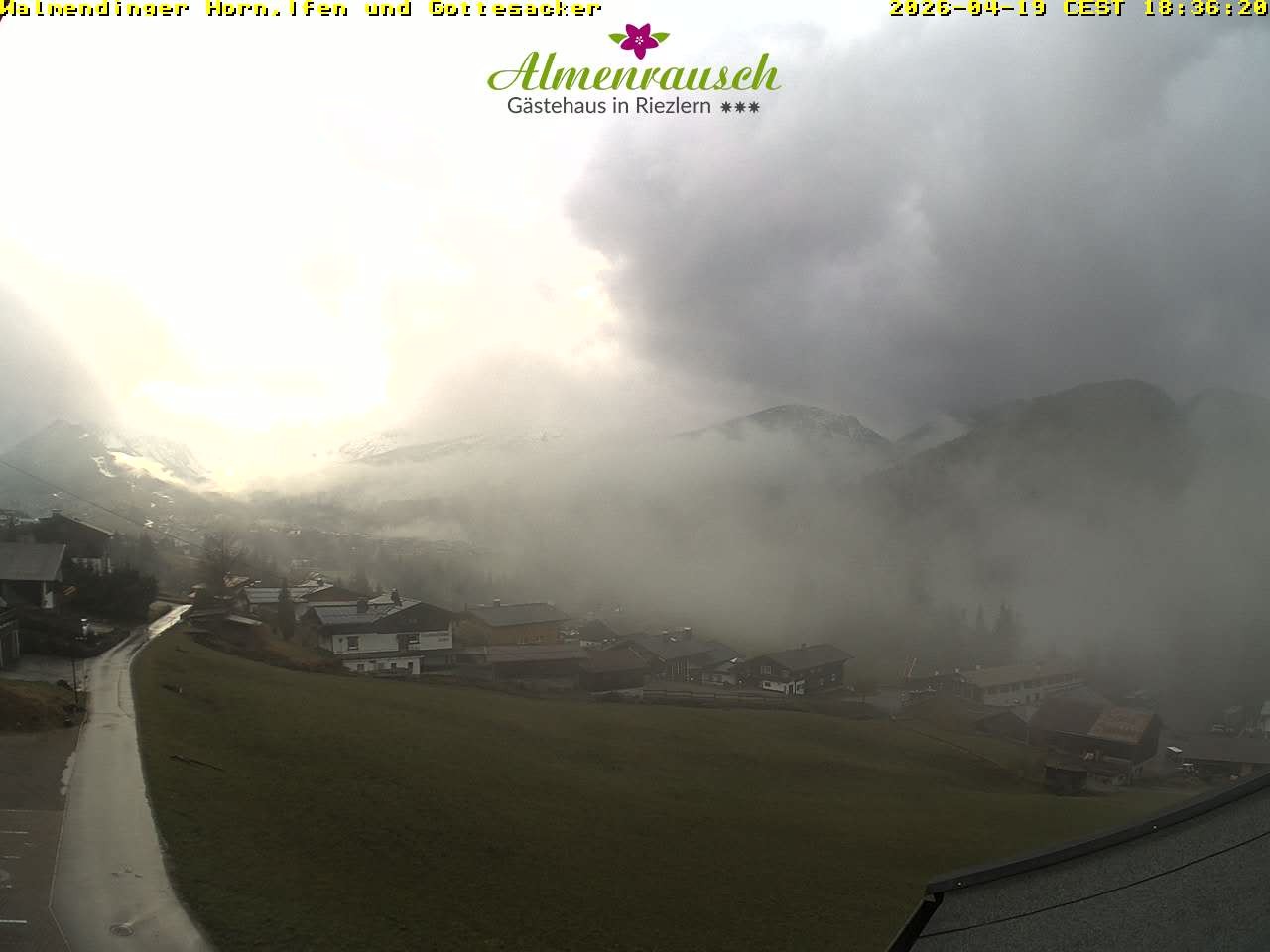 Archiv Foto Webcam Riezlern - Gästehaus Almenrausch