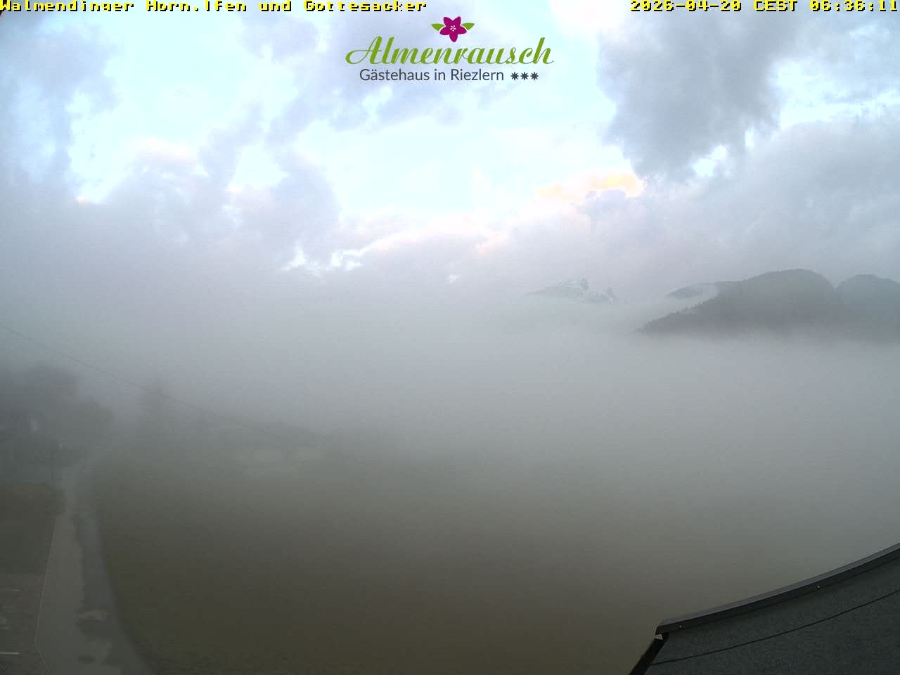 Archived image Webcam Guesthouse "Almenrausch"