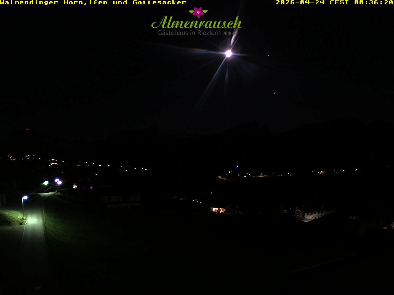 Archived image Webcam Guesthouse "Almenrausch"