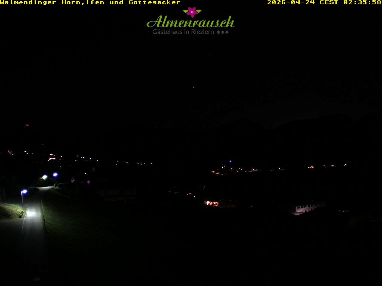 Archived image Webcam Guesthouse "Almenrausch"