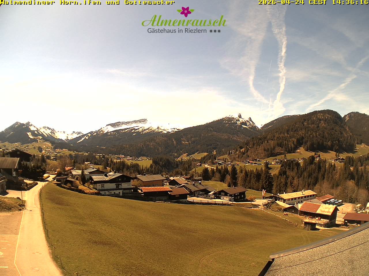 Archiv Foto Webcam Riezlern - Gästehaus Almenrausch